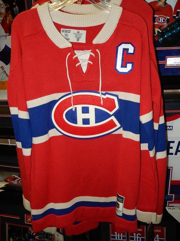 montreal canadiens wool jersey